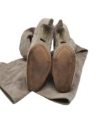 Cizme dama Reiss 38, piele intoarsa, bej - imagine 5