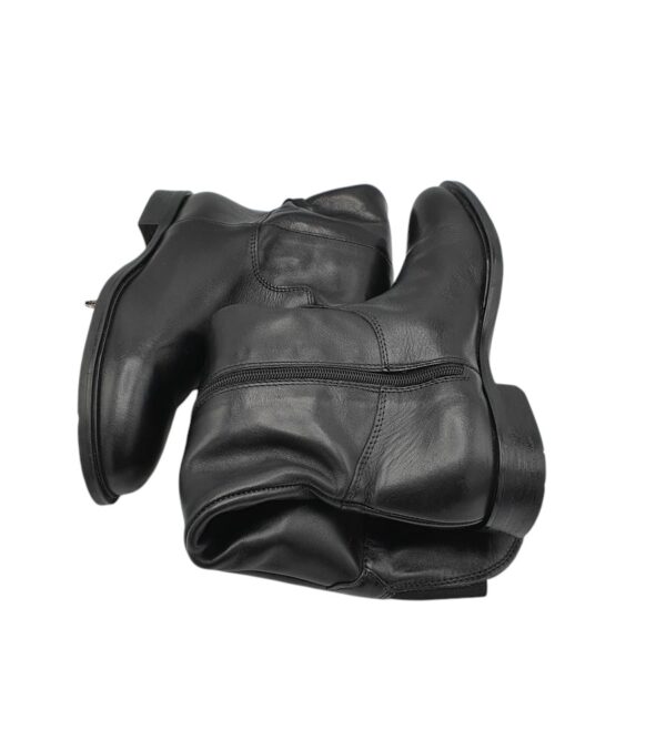 Cizme dama Tamaris 37, piele, negru - imagine 4