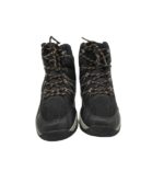 Ghete dama Freyling 40, imitatie de piele, material textil, negru - imagine 3