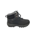 Ghete dama Quatchi 40, imitatie de piele, negru, imblanite