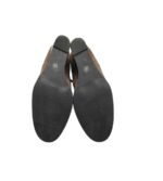 Botine dama 38, material textil, bej - imagine 5