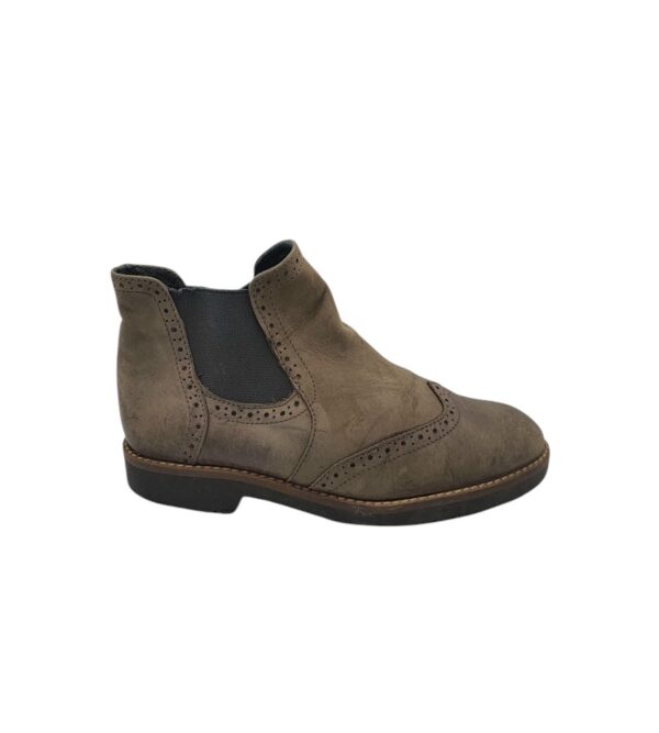 Ghete dama Varese 38, piele, bej - imagine 1