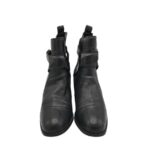 Botine dama Tcm 39, piele, negru - imagine 3