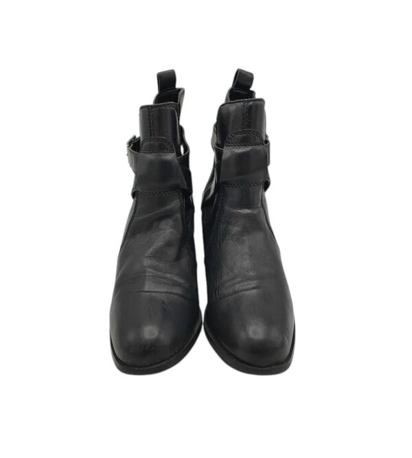 Botine dama Tcm 39, piele, negru - imagine 3