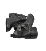 Botine dama Tcm 39, piele, negru - imagine 4