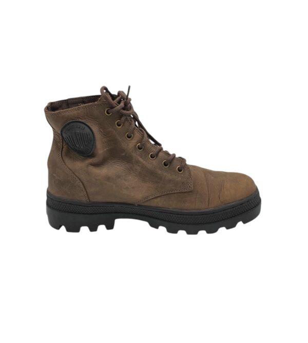 Ghete barbati Palladium 44, piele, bej - imagine 1