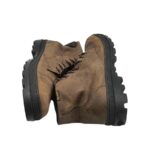 Ghete barbati Palladium 44, piele, bej - imagine 4