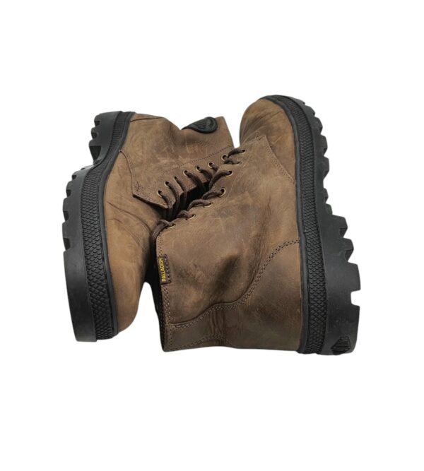 Ghete barbati Palladium 44, piele, bej - imagine 4