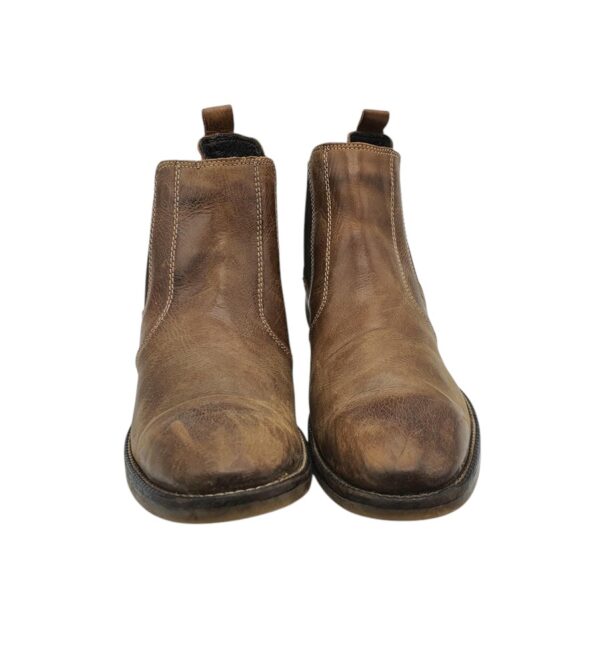 Ghete barbati Pier One 43, piele, maro - imagine 3
