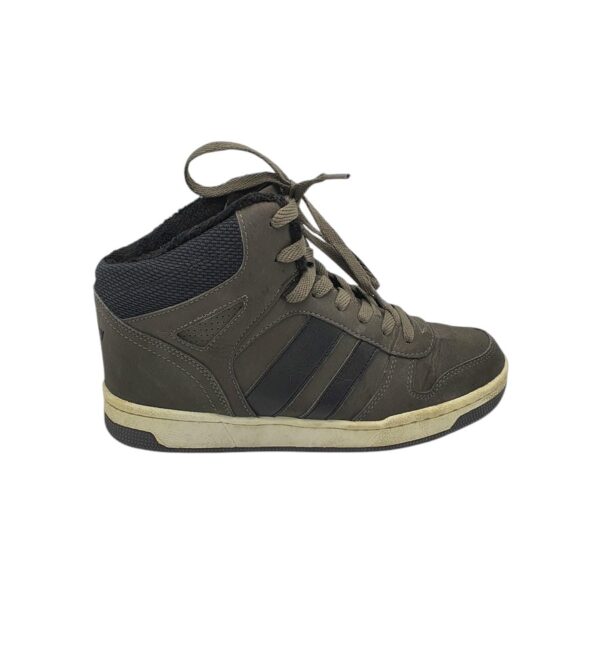 Adidasi barbati Vty 41, imitatie de piele, gri, captusiti - imagine 1
