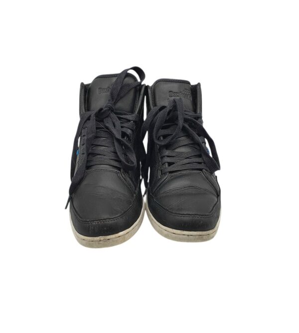Ghete barbati Boxfresh 42, piele, negru, captusite - imagine 3