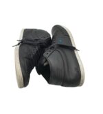 Ghete barbati Boxfresh 42, piele, negru, captusite - imagine 4