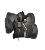 Cizme dama Cortina 41, material textil,  piele intoarsa,  negru, imblanite - imagine 4