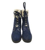 Ghete dama Landrover 41, material textil, bleumarin, captusite - imagine 3