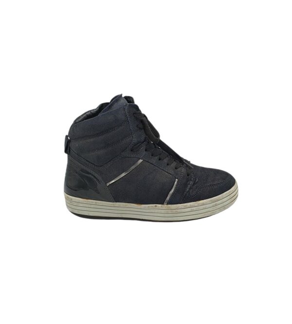 Ghete dama Gabor 37.5, piele intoarsa, bleumarin, captusite - imagine 1