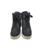 Ghete dama Gabor 37.5, piele intoarsa, bleumarin, captusite - imagine 3