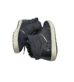 Ghete dama Gabor 37.5, piele intoarsa, bleumarin, captusite - imagine 4