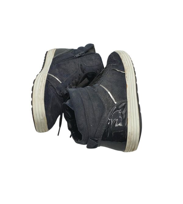 Ghete dama Gabor 37.5, piele intoarsa, bleumarin, captusite - imagine 4