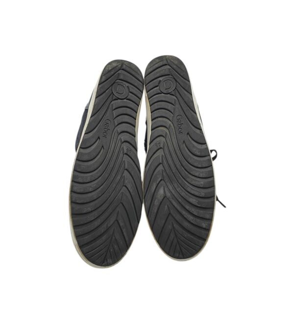 Ghete dama Gabor 37.5, piele intoarsa, bleumarin, captusite - imagine 5