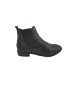 Botine dama Hallhuber 38, piele, negru