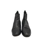 Botine dama Hallhuber 38, piele, negru - imagine 3