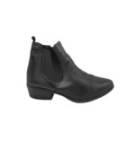 Botine dama Tamaris 38, piele, negru