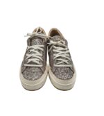 Adidasi dama Philippe Modele 39, piele, argintiu - imagine 3