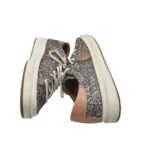 Adidasi dama Philippe Modele 39, piele, argintiu - imagine 4