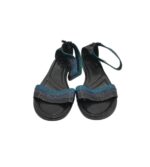 Sandale dama Aldo Brue 38, piele, albastru negru - imagine 3