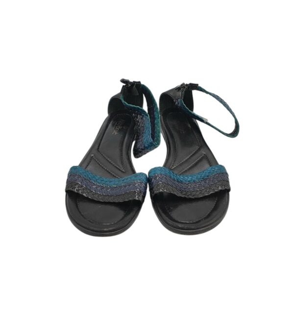 Sandale dama Aldo Brue 38, piele, albastru negru - imagine 3