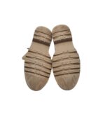 Ghete dama 38, material textil, bej - imagine 5