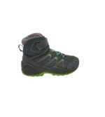 Ghete copii Lowa 35, material textil, piele intoarsa, gri, Gore-tex