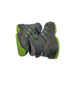 Ghete copii Lowa 35, material textil, piele intoarsa, gri, Gore-tex - imagine 4
