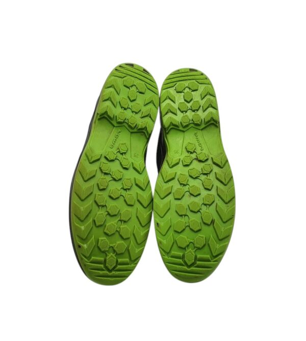 Ghete copii Lowa 35, material textil, piele intoarsa, gri, Gore-tex - imagine 5