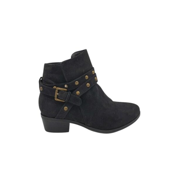 Botine dama Justfab 36, material textil, negru - imagine 1