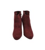 Botine dama S' Oliver 40, material textil, visiniu - imagine 3