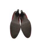 Botine dama S' Oliver 40, material textil, visiniu - imagine 5