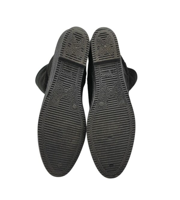 Cizme dama Adria 40, piele intoarsa, negru, captusite - imagine 5