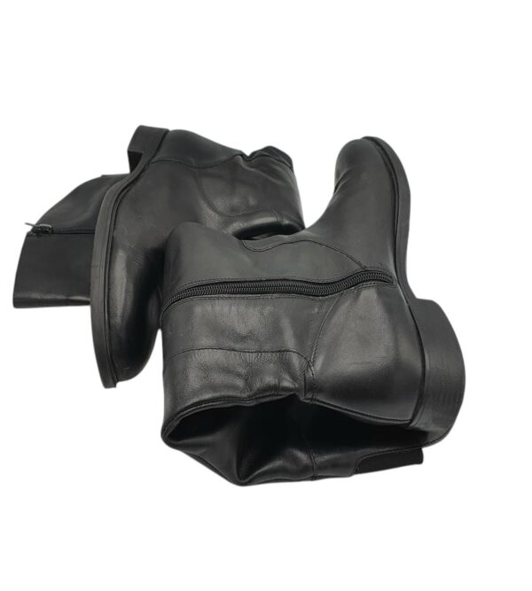 Cizme dama Tamaris 41, piele, negru - imagine 4