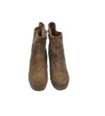 Botine dama Tamaris 36, piele, bej - imagine 3