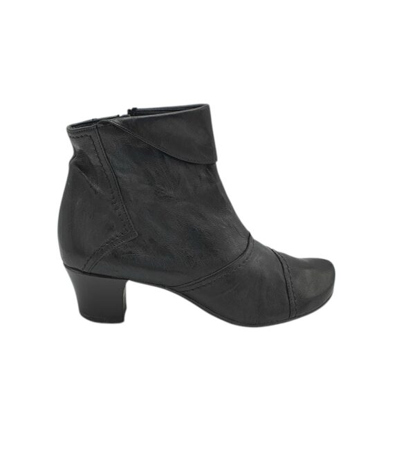 Botine dama Paul Green 41, piele, negru - imagine 1