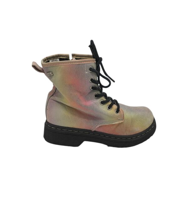 Ghete copii Xti 34, imitatie de piele, gri roz - imagine 1