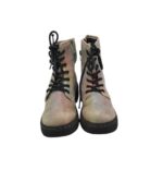 Ghete copii Xti 34, imitatie de piele, gri roz - imagine 3