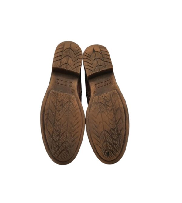 Ghete dama Tamaris 38, piele, maro - imagine 5