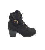 Botine dama Atmosphere 42, material textil, negru