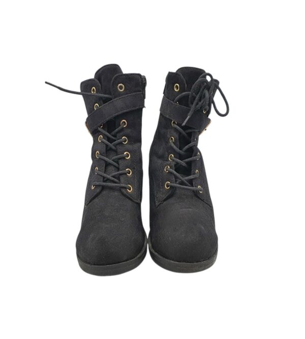 Botine dama Atmosphere 42, material textil, negru - imagine 3
