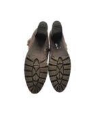 Botine dama Funky Shoes 37, imitatie de piele, bej - imagine 5