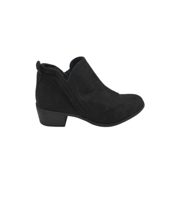 Botine dama Papaya 37, material textil, negru - imagine 1