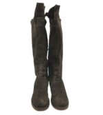 Cizme dama Gabor 39, piele intoarsa, bej - imagine 3