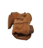 Cizme dama 40, material textil, maro - imagine 4